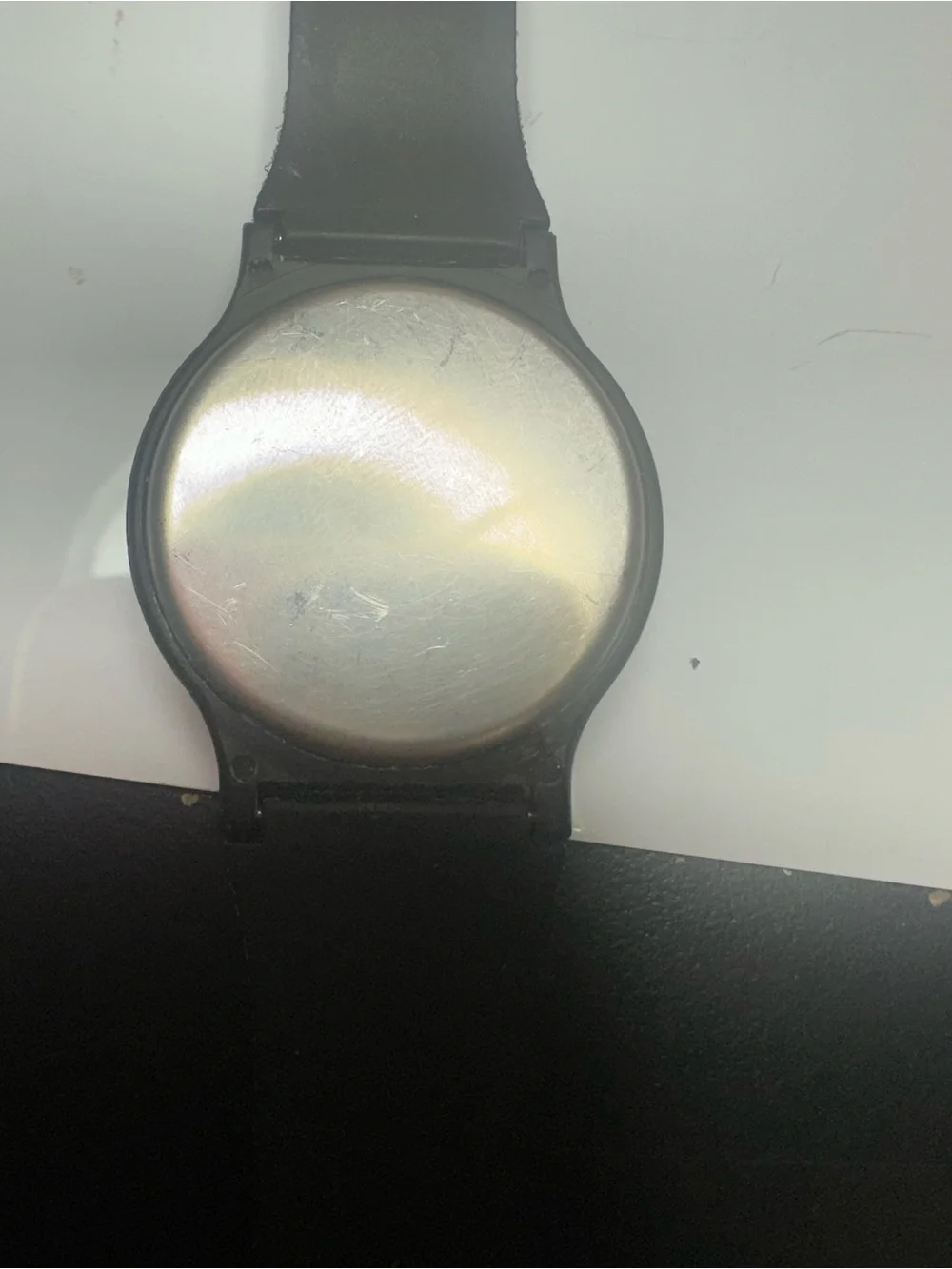 Black Basketball-Themed Men's Watch with Signature Dial